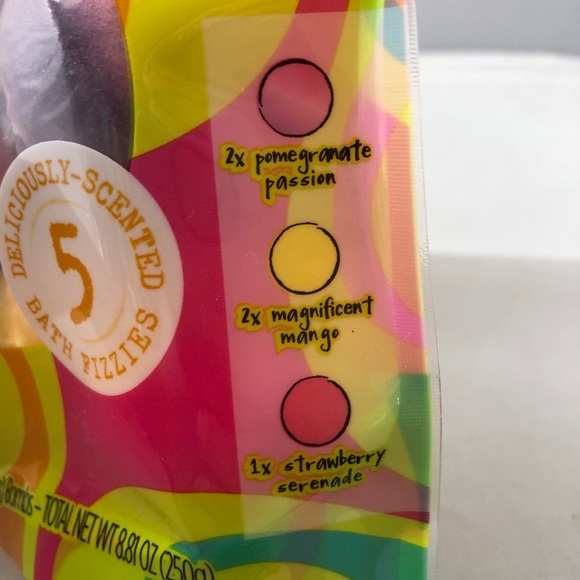 Suave Fruit Fusion Bath bombs new pack of 5 - Picture 4 of 5